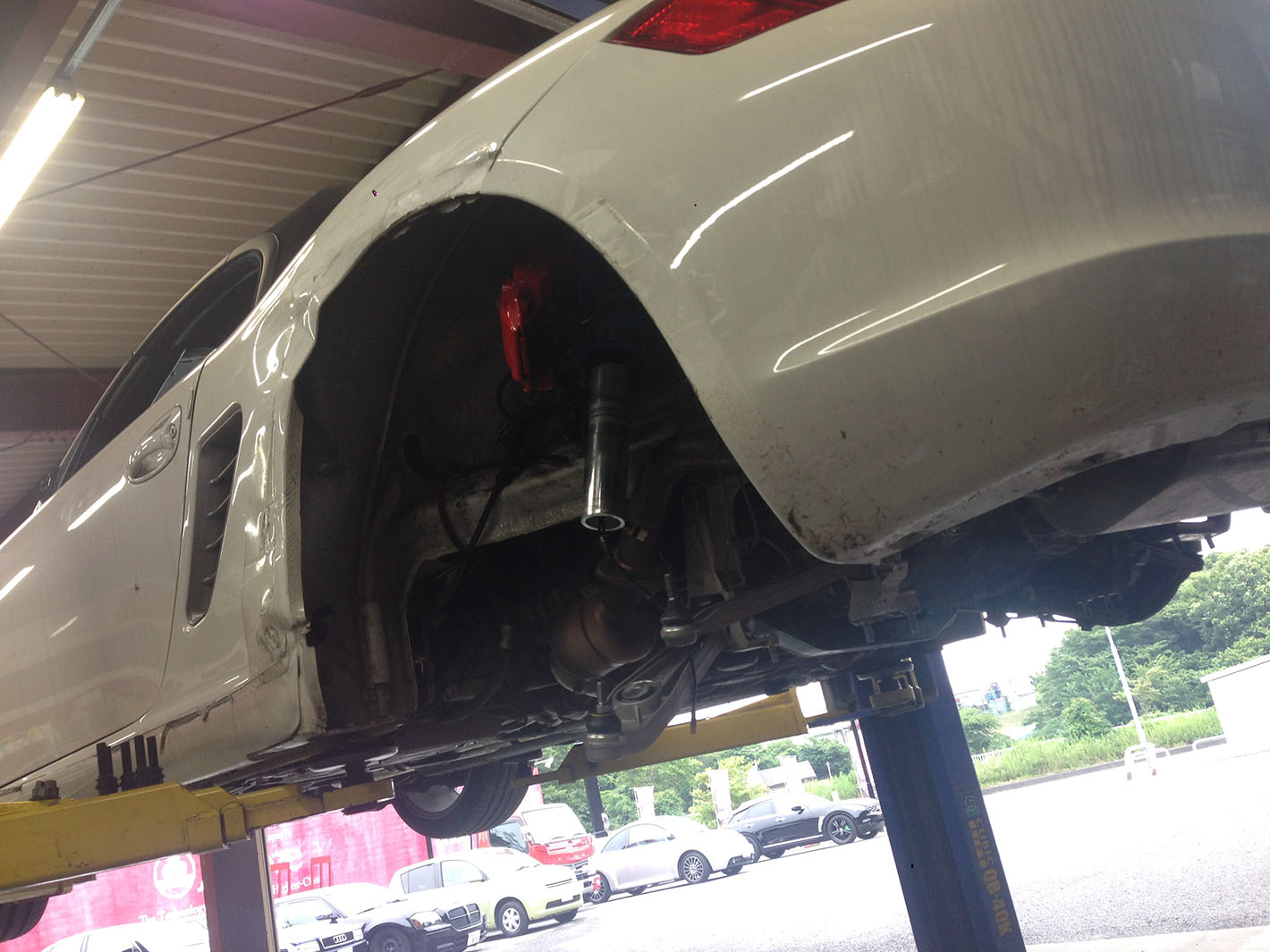 ポルシェ987ボクスターの修理